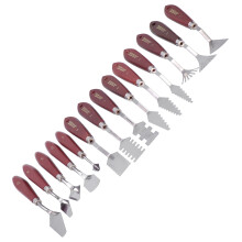 14Pcs Painting Palette Knives Set Special Shaped Oil Painting Scraper Tools Artist Knife