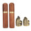 Sewing Tools Kit Double Hole Needle Hand Working Metal Long Nail Thimble Combination 16