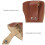 Leder-Katapult-Tasche Beintasche für Outdoor-Jagd 4