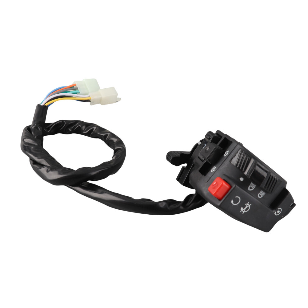 22Mm Handlebar Switch 9 Pins 8 Wires Fit For 200Cc 250Cc Dirt Quad Bike Motorbike Atv 9361323246065