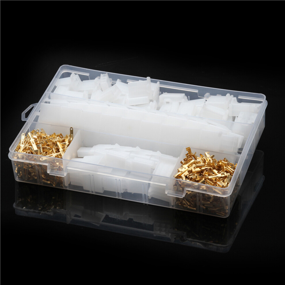 580Pcs Car Moto 50Sets Auto Electrical 2.8Mm 2 3 4 6 9 Pin Wire Cable Connector Terminal With Storage Box 5001323252126