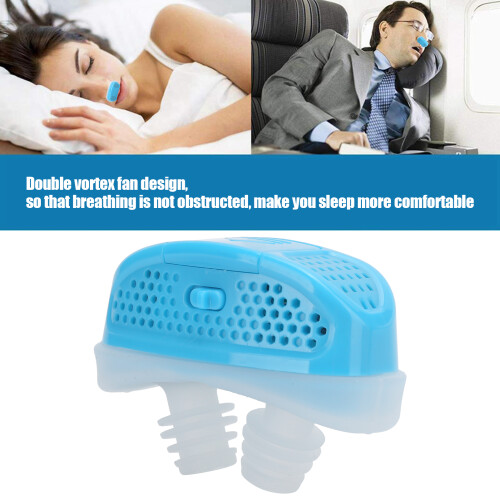 Electric Anti Snoring Device Household Unisex Portable Solution for Sleep 2