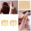 Thickening Fingertip Thimble Finger Protector for Sewing Embroidery Needlework (026) 5