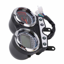 12V Motorcycle LCD Gauge Speedometer Tachometer Gear Mileage Display Fit for Suzuki EN125-3F EN150 12-16