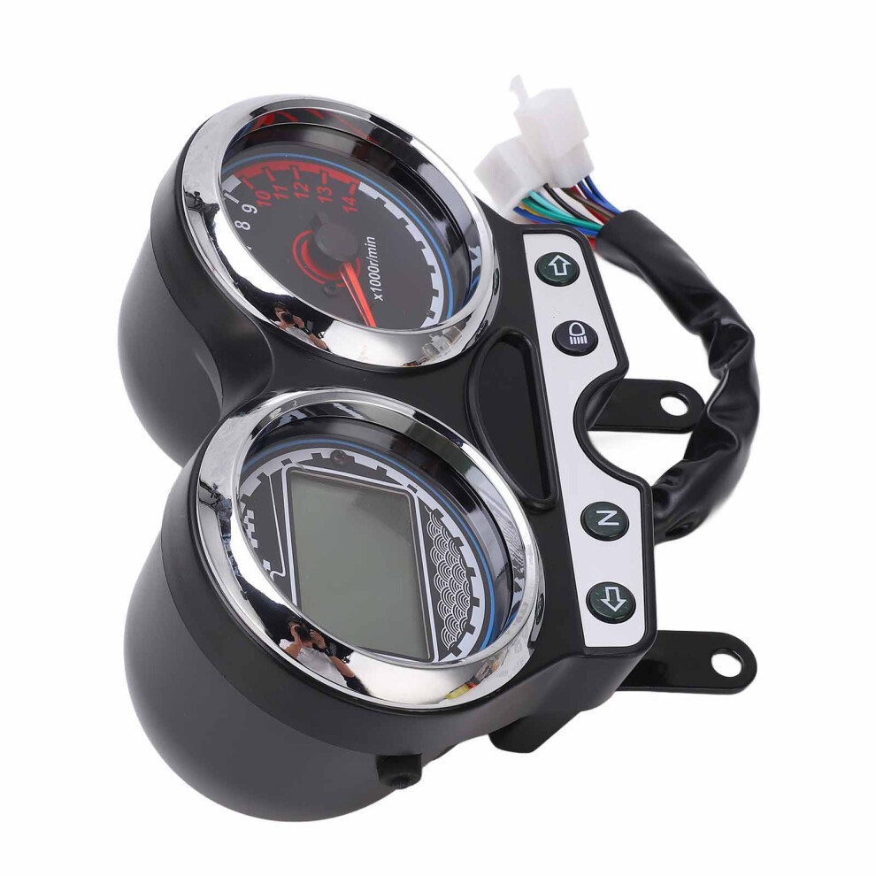 12V Motorcycle Lcd Gauge Speedometer Tachometer Gear Mileage Display Fit For Suzuki En125-3F En150 12-16 5041323255949