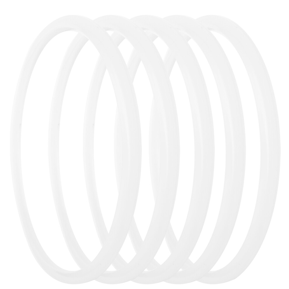 5pcs Pressure Cooker Sealing Ring Clear Universal Stainless Steel Pressure Cooker Gaskets O Ring22cm