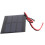 5Pcs Mini Solar Panel Battery Cell Board Module with 30cm Wire 60 x 80 x 3MM DC 0.65W 1.5V 5