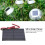 5Pcs Mini Solar Panel Battery Cell Board Module with 30cm Wire 60 x 80 x 3MM DC 0.65W 1.5V 7