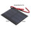 5Pcs Mini Solar Panel Battery Cell Board Module with 30cm Wire 60 x 80 x 3MM DC 0.65W 1.5V 3