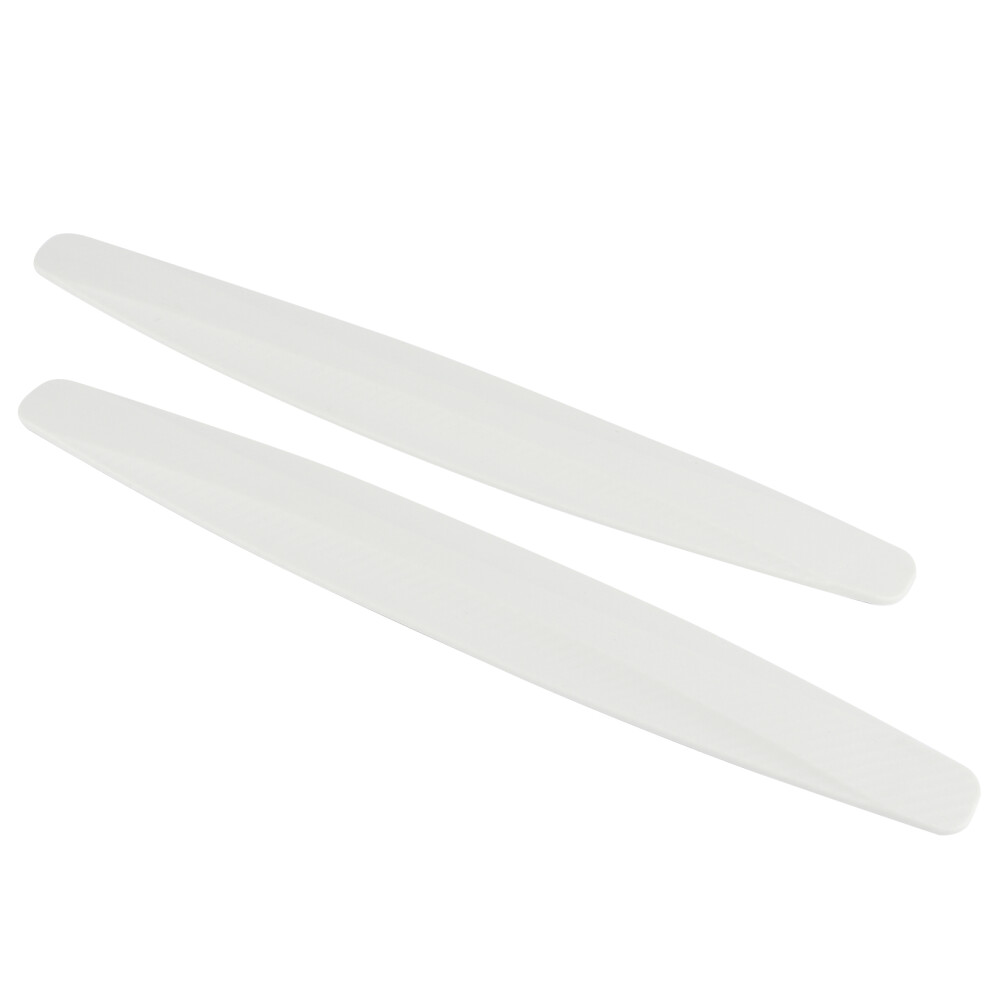 Bumper Edge Protector Body Corner Lip Side Guard Anti Scratch Anti Collision Universal For Car( ) White 6911323257610
