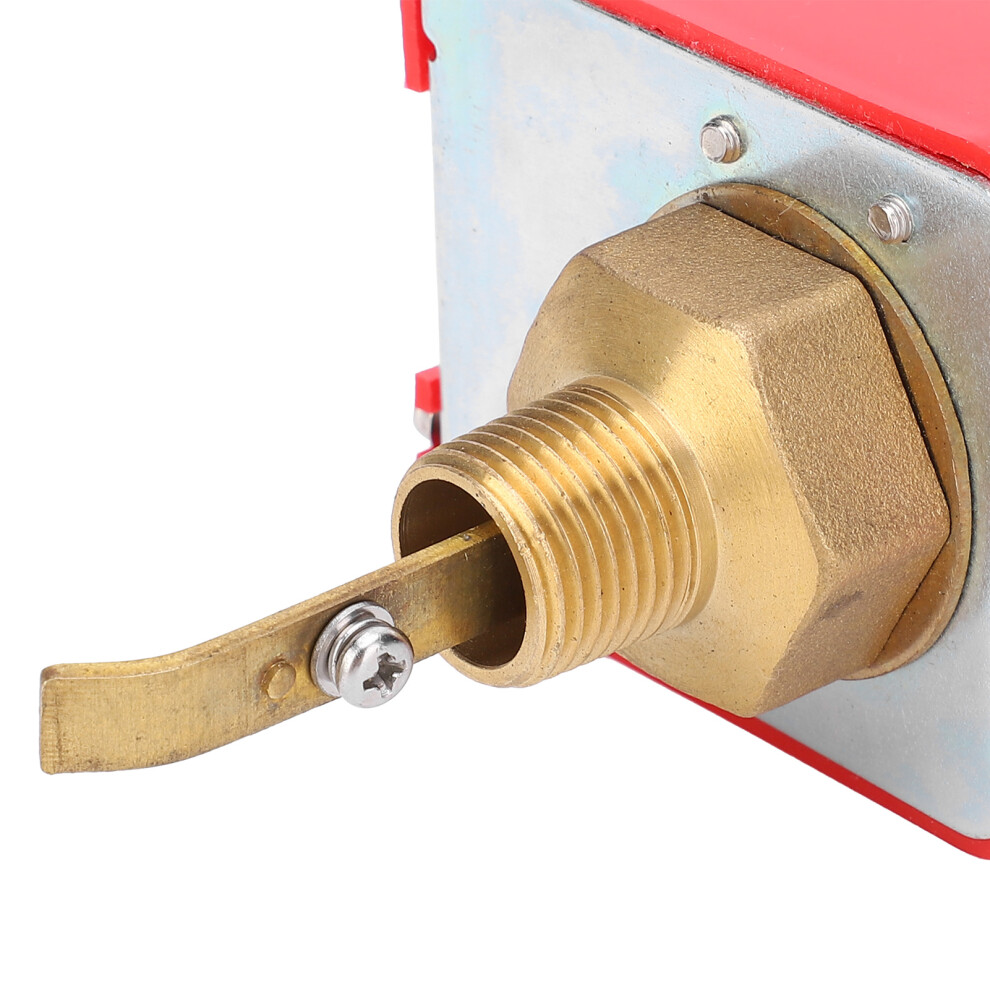 Hfsâ15 Water Flow Switch Target Type G1/2In Interface Brass High Sensitivity Water Flow Switch 7891323258802