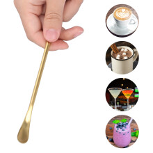 304 Stainless Steel Long Handle Brushed Stirring Spoon Cocktail Coffee Ice Spoon Bartender Tools