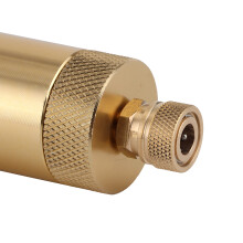Öl-Wasser-Trenner-Filter für Hochdruckluftpumpe 30 MPa Aluminium Gold