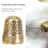 Sewing Thimble Kit Finger DIY Handwork Protector Needlework Embroidery Accessories 9