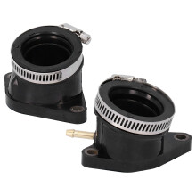 2pcs Intake Manifold Carburetor Boots 5LP‑13586‑01‑00 5LP‑13596‑01‑00 Fit for Yamaha Raptor 660 660r 2001‑2005