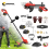 24V Cordless Electric Strimmer Grass Trimmer Weed Cutter Garden 1