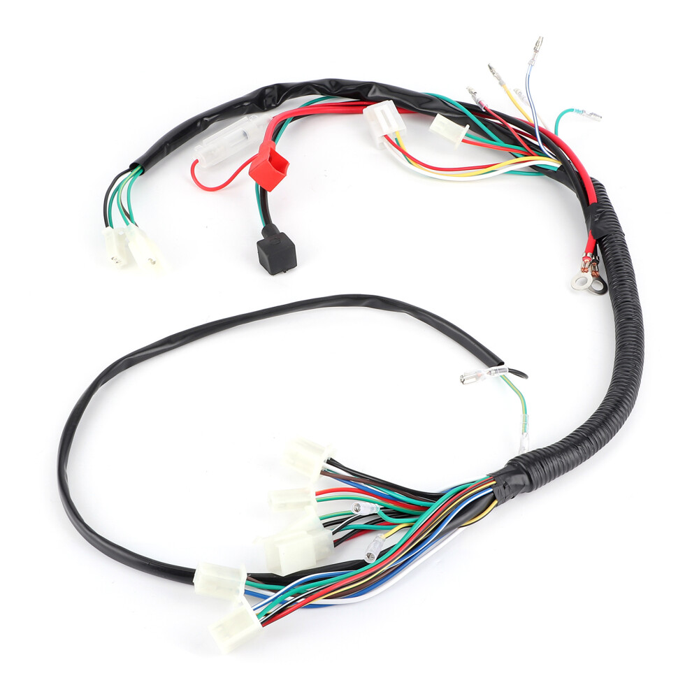Electric Start Wiring Harness Loom Fit For Pit Trail Quad Dirt Bike Atv 50Cc 110Cc 125Cc 140Cc 9411323266584