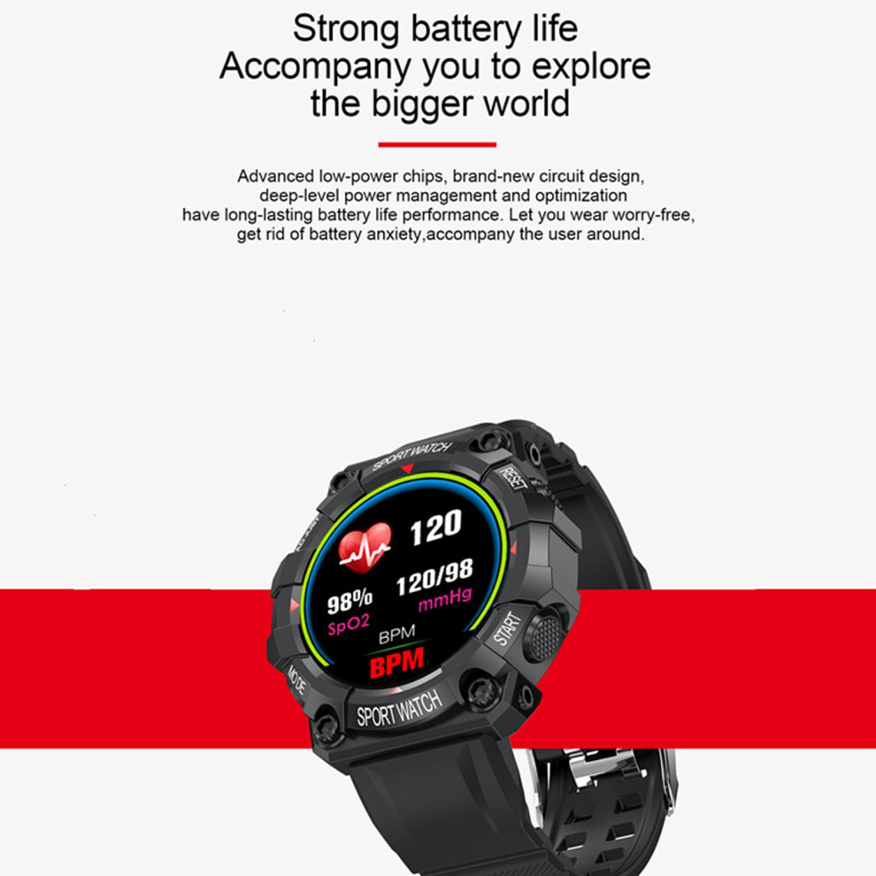 Smart Watch Fitness Ip67 Waterproof 1.3 Inch Touch Screen Message Reminder Sports Watch 4221323267024