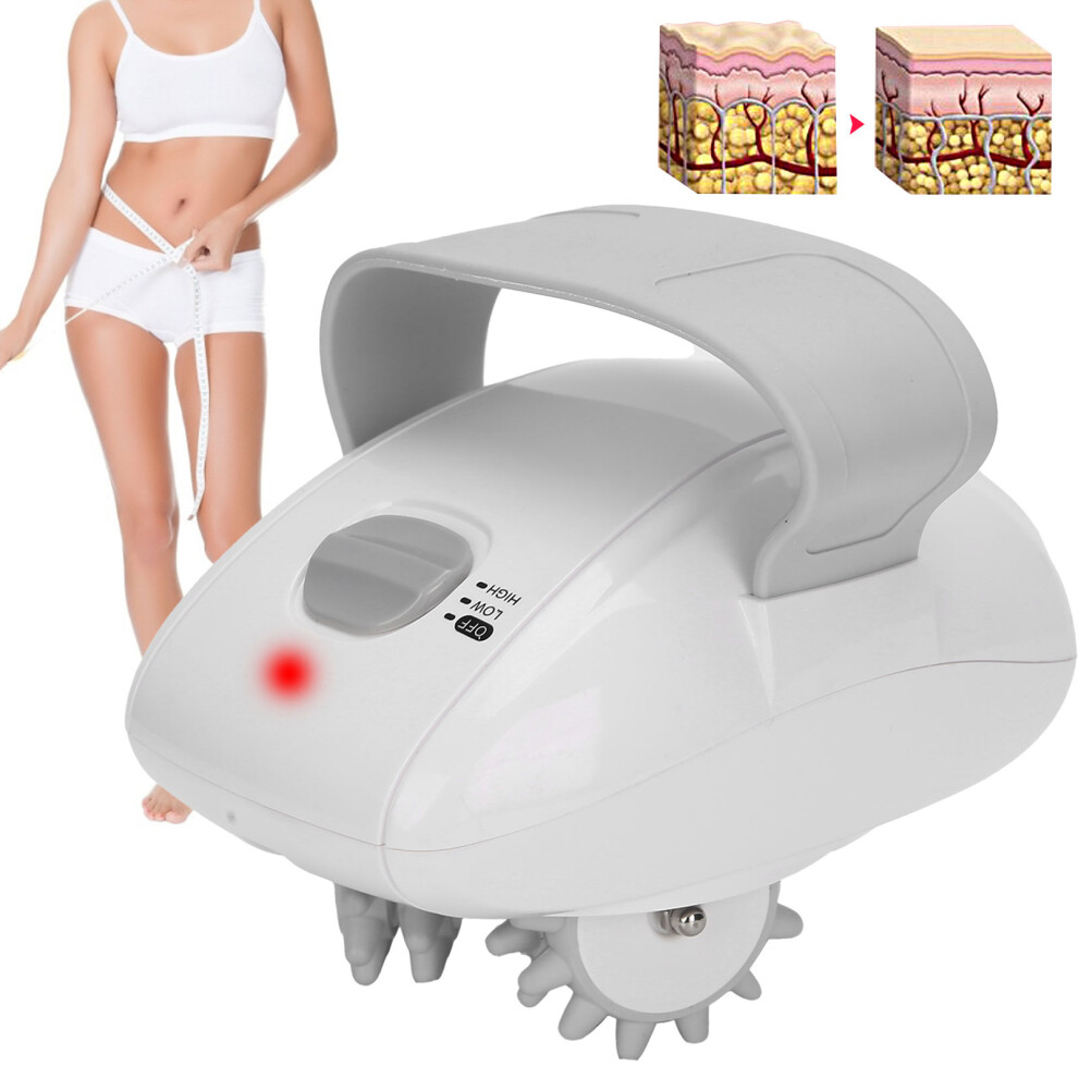 3D Mini Face Body Slimming Massager Roller Electric Handheld Rechargeable Massager