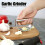 Manual Garlic Press Masher Crusher Squeezer with Brush Peeler Kit Kitchen Gadget Set 6
