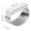 Manual Garlic Press Masher Crusher Squeezer with Brush Peeler Kit Kitchen Gadget Set 9