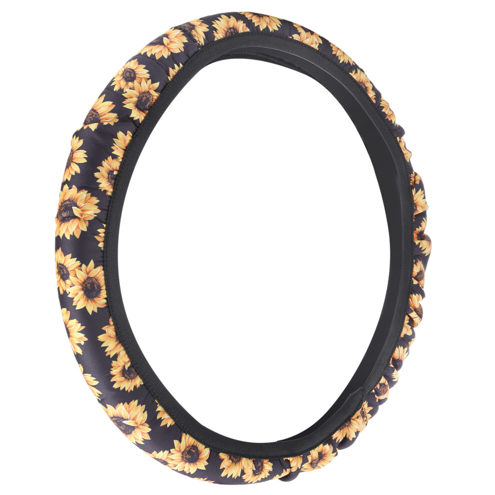 Universal Antislip Dustproof Neoprene Auto Car Steering Wheel Cover Interior Decoration(2205 ) 4651323273365