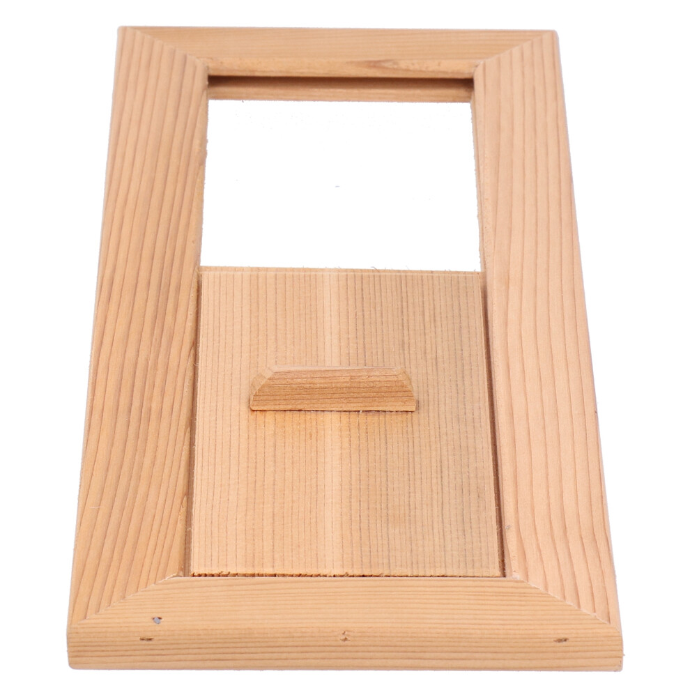 Sauna Air Vent Wooden Rectangle Grille Ventilation Equipment Steam Room Accessory 6941323273839