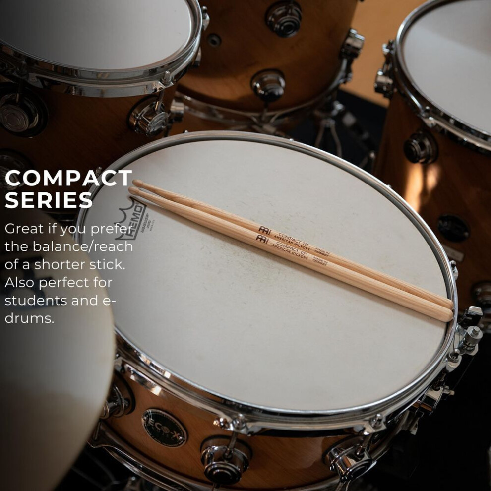 Meinl Stick Brush Compact Stick Hickory Sb139 X & 13" (330 13mm) []