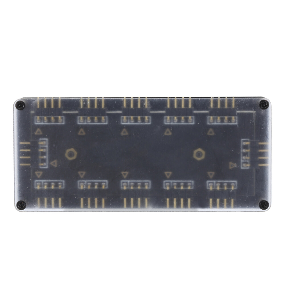 12V 4ÂPin 10 Ports Rgb Hub Rgb Controller For Pc Computer Desktop Motherboard 8031323277345