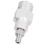 CO2-Flaschenkupplung Schnellverschlussadapter Messing Silber 60mm 12