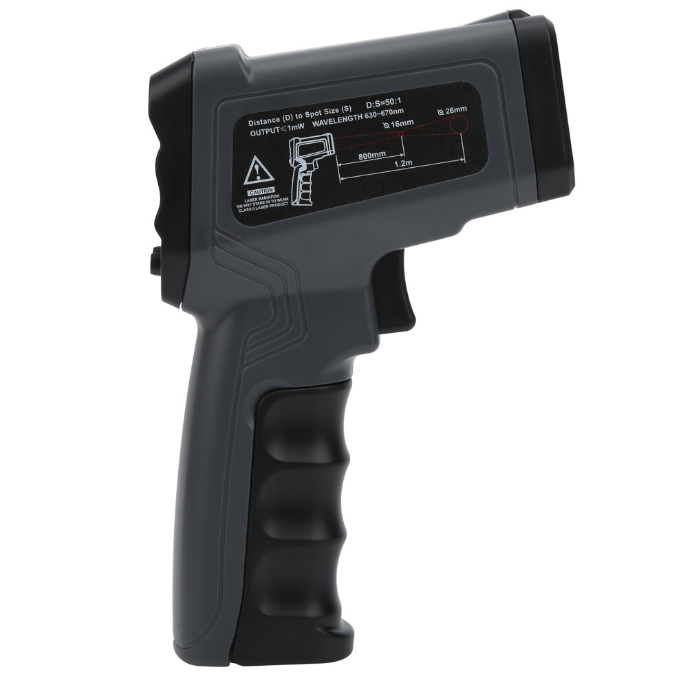 DT8011E 501100 NonContact Digital Infrared Thermometer for High Temperature Measurement