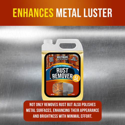 RUST REMOVER SPRAY LIQUID TREATMENT 5 LITRE 5L CAR TOOLS 1