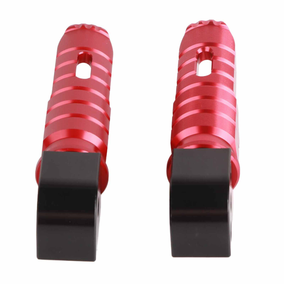 Pair Of Rear Foot Pegs Aluminum Alloy Modified Pedals Fit For Ninja 250 Z800 Z650 Z900 Z1000sx 4991323283552