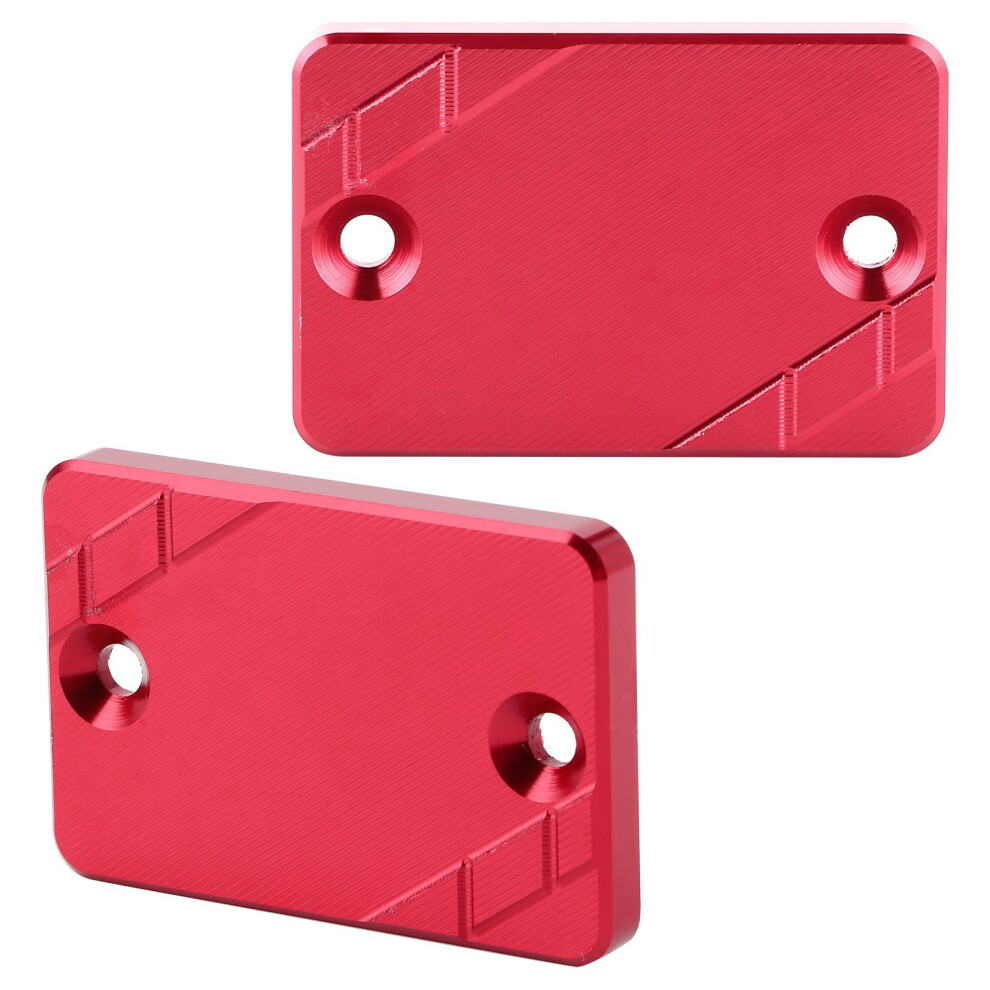 2Pcs Front Rear Brake Fluid Reservoir Cap Cover Fit For Honda Cb300f Cbr500r Cb500f Cb500xred 8321323283935