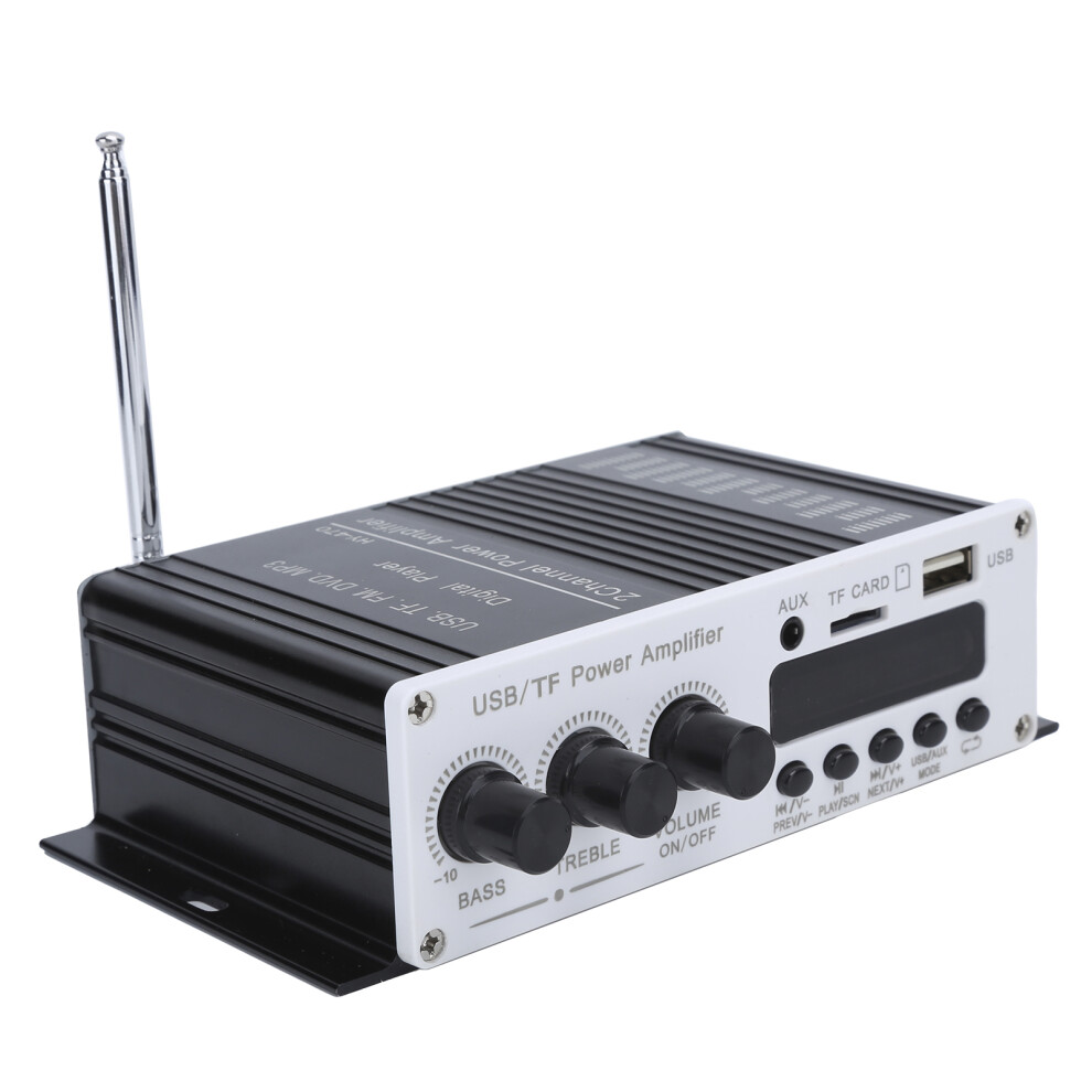 Usb Memory Card Digital Player Fm Bluetooth 4.2 Car Power Hifi Stereo Audio Amplifier 7621323283760