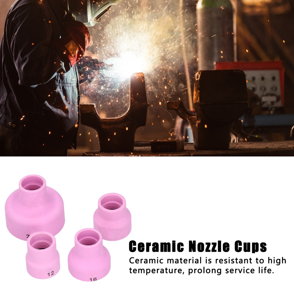 Ceramic Nozzle Air Sandblast Tips Alumina Sand Blasting Cups Welding Equipment W17/18/26 9471323288573