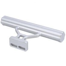 Multifunktions-Aluminiumlegierung Fahrradlenkerverlängerung 15 cm Silber