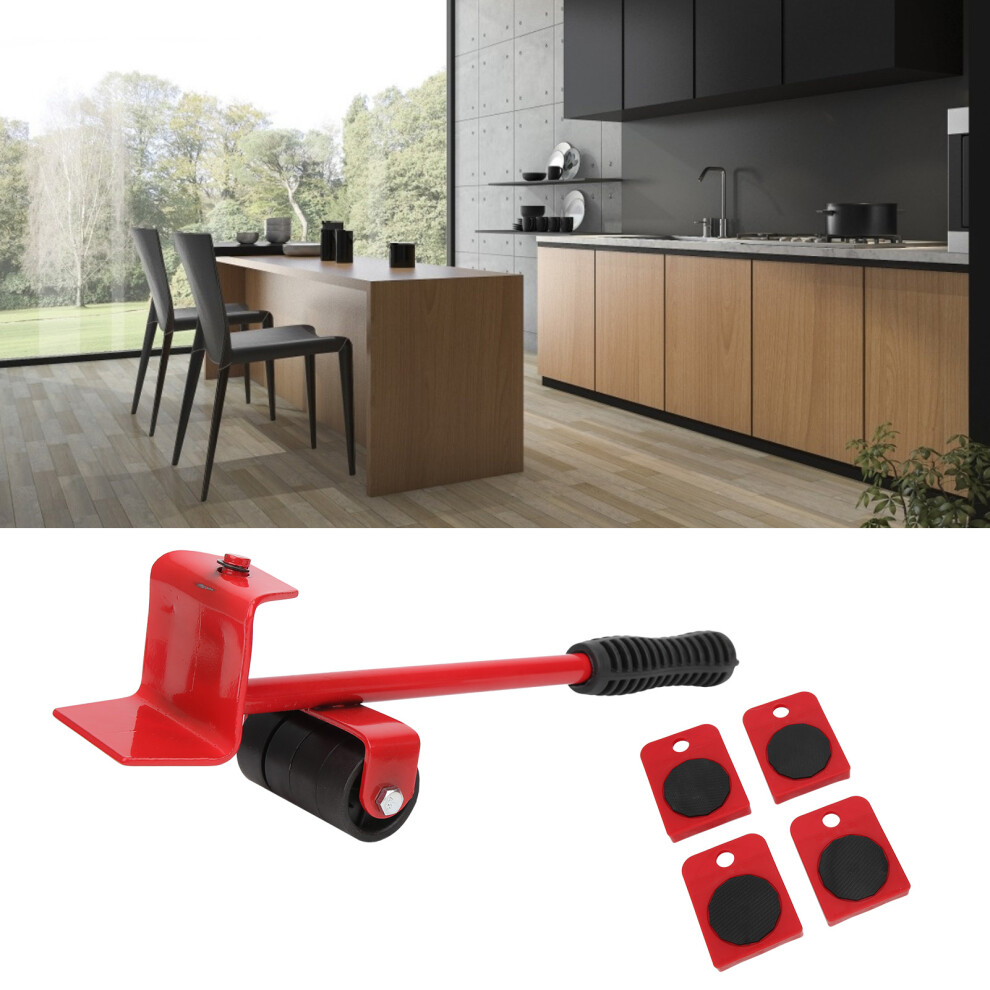 Furniture Mover Lifter Slides Heavy Duty Transport Lifting Roller With Ripping Bar 9351323292179