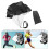 Football Drag Running Speed Training Resistance Parachute Strength Training UmbrellaBlack 5