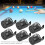 6Pcs Billiard Ball Storage Pockets Plastic Pool Table Web Baskets Drop Net Bag Accessory M 3
