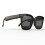 Smart Wireless Bluetooth 5.0 Brillengläser Headset Schwarz 140mAh, 8Ω Lautsprecher 15