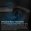 Smart Wireless Bluetooth 5.0 Brillengläser Headset Schwarz 140mAh, 8Ω Lautsprecher 8