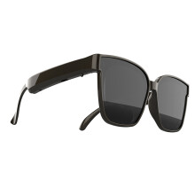 Smart Wireless Bluetooth 5.0 Brillengläser Headset Schwarz 140mAh, 8Ω Lautsprecher