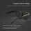 Smart Wireless Bluetooth 5.0 Brillengläser Headset Schwarz 140mAh, 8Ω Lautsprecher 9