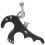 Metal Release Aids Four Fingers Grip Thumb Caliper Trigger Compound Bow Accessoriesblack 12