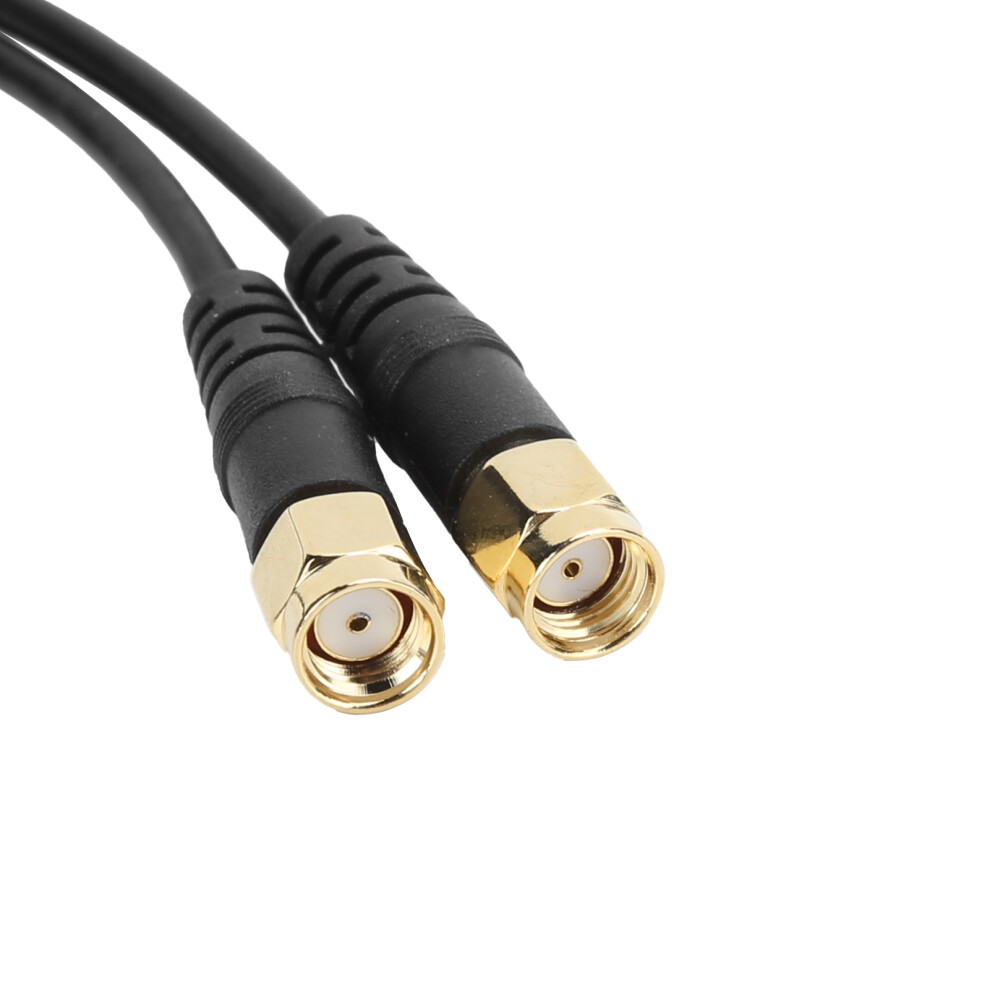 Antenna Rpsma Male To Female Extension Wire Network Router Wifi Cable Base 1.1 Meters(Extension Wire Base And 8Db Antenna ) 4931323296701