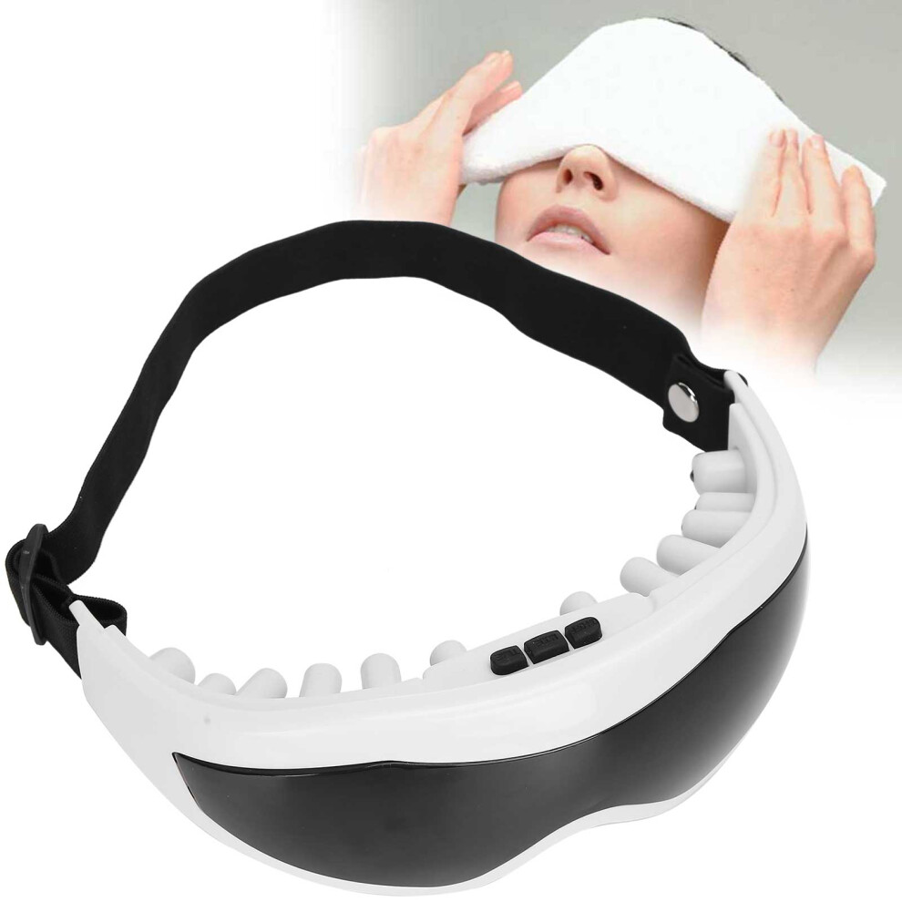 Electric Eye Massager Fatigue Relief Magnet Therapy Massage Glasses Vibration Eye Care Device