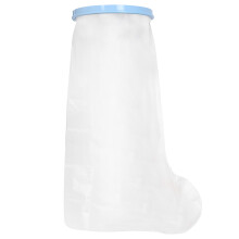 71 x 25.5cm Adult Foot Leg Cast Covers Waterproof Elastic Shower Cast Protector for Foot Leg Wounds