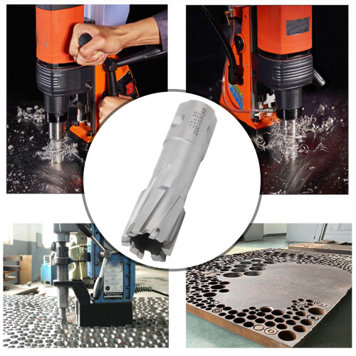 Hollow Core Drill Bit Universal Shank Carbide High Accuracy Drilling Tools 22‑35mm 2