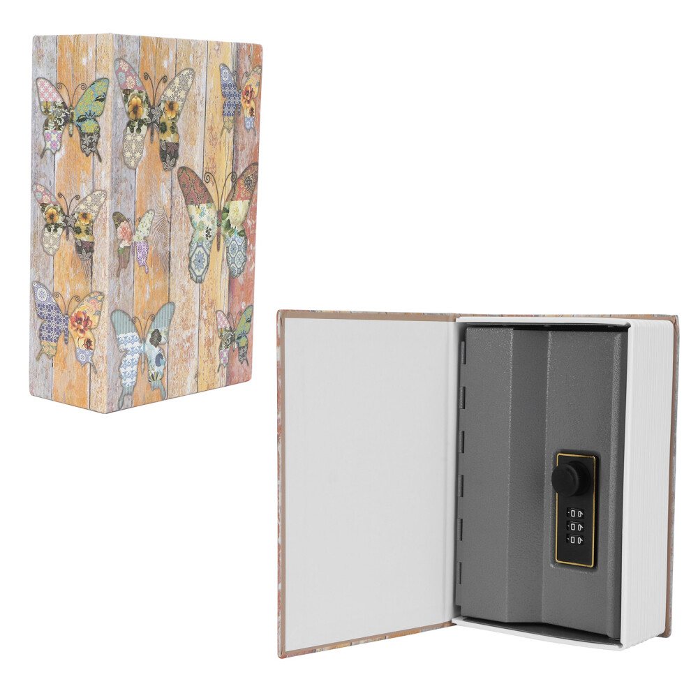 Mini Simulation Book Safe Storage Box Money Cash Jewelry Security Lock Case For Home Office 9331323299439